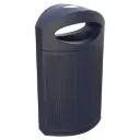 Papelera Ibiza Gris RAL 7021