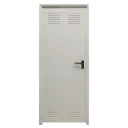 Puerta Eco Lacada Blanca con Rejilla Izq C40