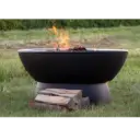 Fuego de Exterior Fire Pit + Base Baja