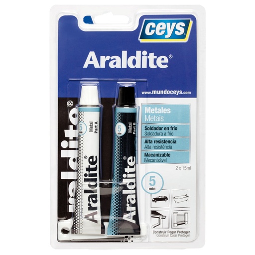 [CEYS-021] Araldite Metales 47 Gramos Ref. 510351