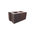 Bloque Liso Mixto (Rojo-Gris) 39x19x19