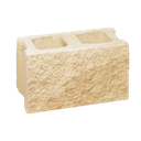 Bloque Split Rugoso Crema Hidrófugo (1 Cara Larga Rugosa)