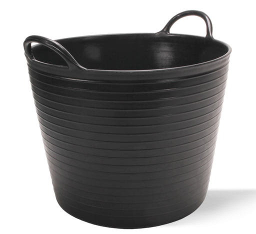 [KAN-10] Capazo de Plástico Negro Nº 1 25 L. Ref. 88771