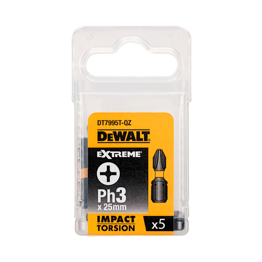 [STAN-411] Punta Torsión de Impacto PH 3 (+) 25 mm Ref. DT7995T-QZ