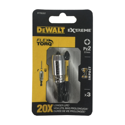 [STAN-195] Punta torsión PZ2 (☆) 57 mm Ref. DT70535T-QZ