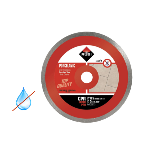 [RUB-120] Disco de Corte Continuo para Porcelánico CPR Super Pro 115 mm Ref. 30972