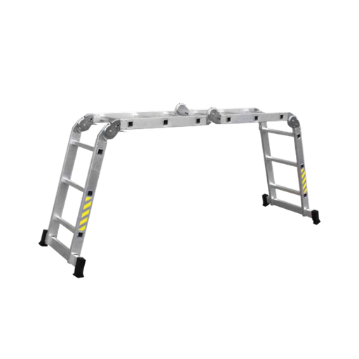 [COFAN-208] Escalera multiusos aluminio 4x3 peldaños 3,25 mts  Ref: 9401060