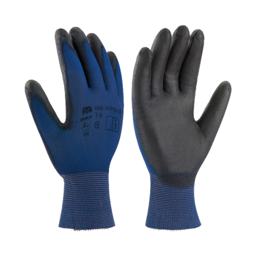 [688NYPUUA] Guante de nylon azul ultra-fino Ref. 688NYPUUA