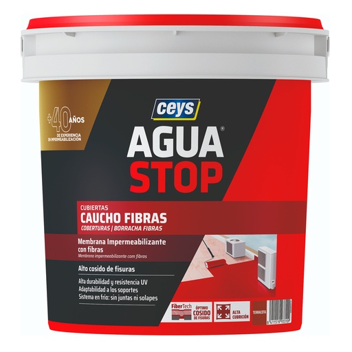 [CEYS-P006] AguaStop Caucho Fibras 1 Kg