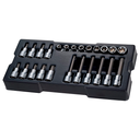 Juego 24 Puntas 1/4" Con Anclaje 1/2" Ref. STMT1-74176