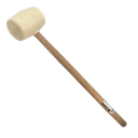 Maza Goma Blanca Caras Planas 750 gr 580 mm