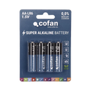 Pila Alcalina LR6 AA Cofan (4 ud)
