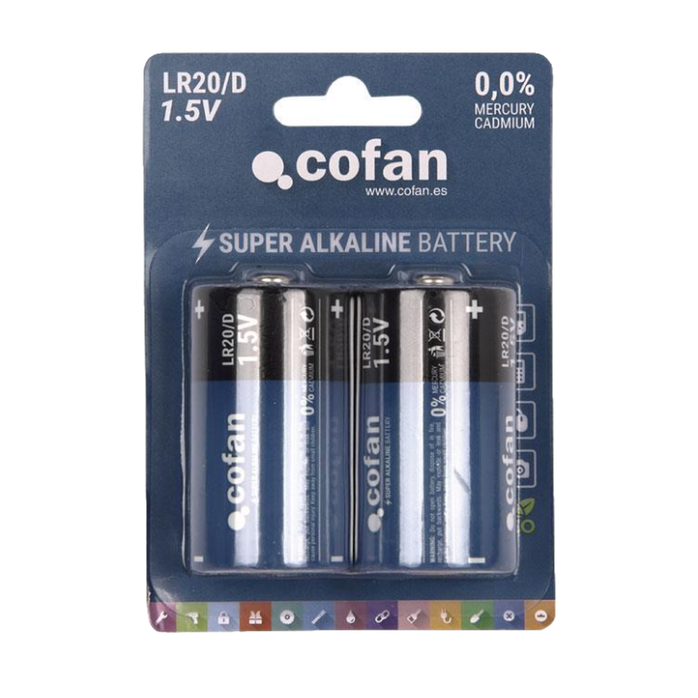 Pila alcalina LR20/D