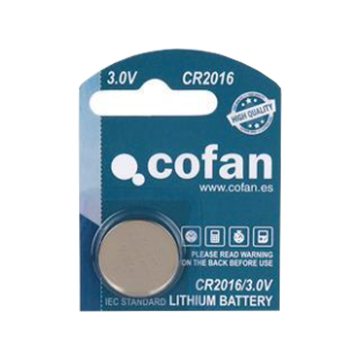 [COFAN-367] Pila Botón CR2016 Cofan Ref: 50002016