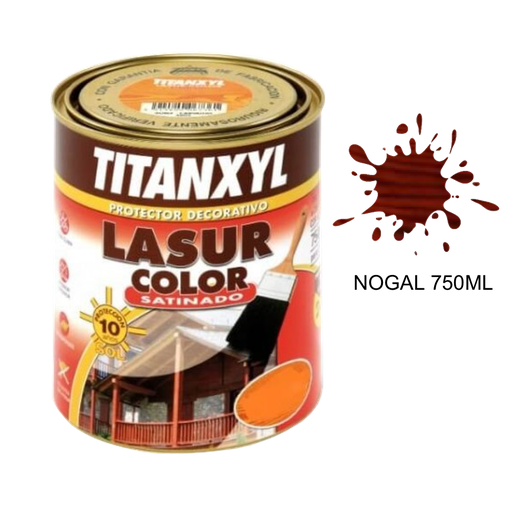 [TITAN-P242] Titanxyl Lasur Satinado 750 ml Nogal