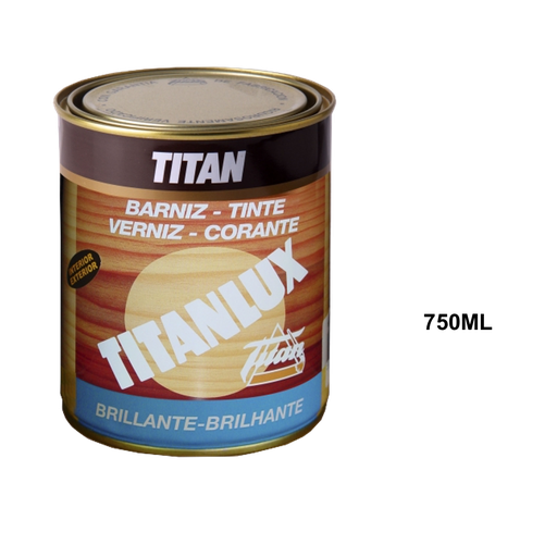 [TITAN-P281] Titanlux Barniz Tinte Sintético Brillante 037 750 ml