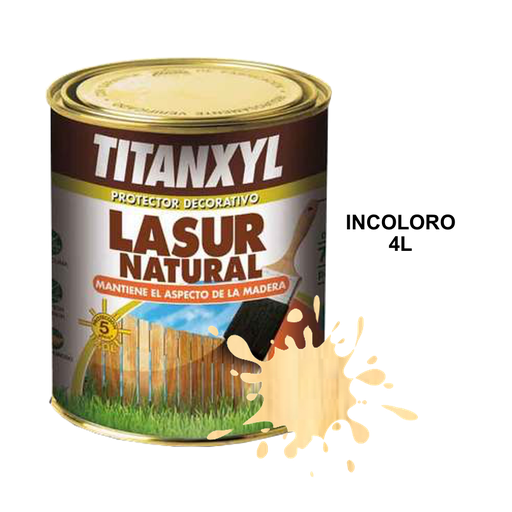 [TITAN-P012] Titanxyl Lasur Natural 04N 4 L