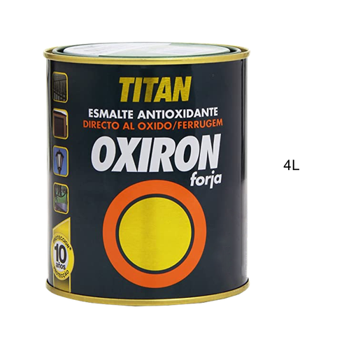 [TITAN-P229] Oxiron Esmalte Antioxidante Forja 4 Litros