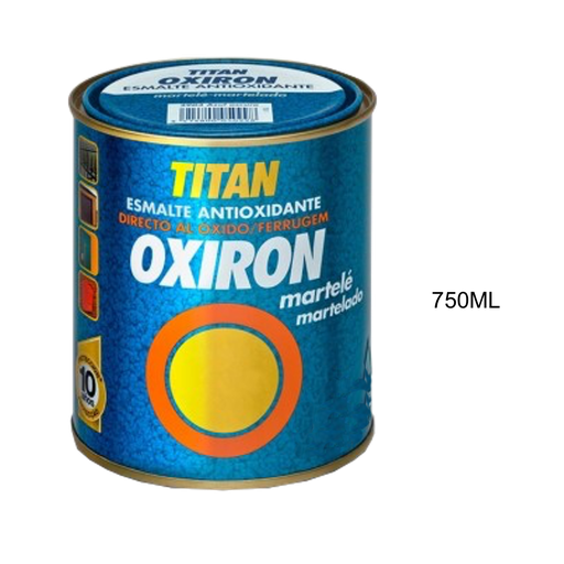 Titan Esmalte Oxidante Oxiron Martele 02D. 750 ml