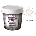 Titan Velvet Esmalte Paredes al agua Blanco 03w