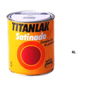 Titanlak Satinado Esmalte Laca de Poliuretano 011 4 l