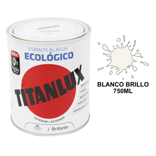 [TITAN-577] Titanlux esmalte al agua Ecológico  750 ml