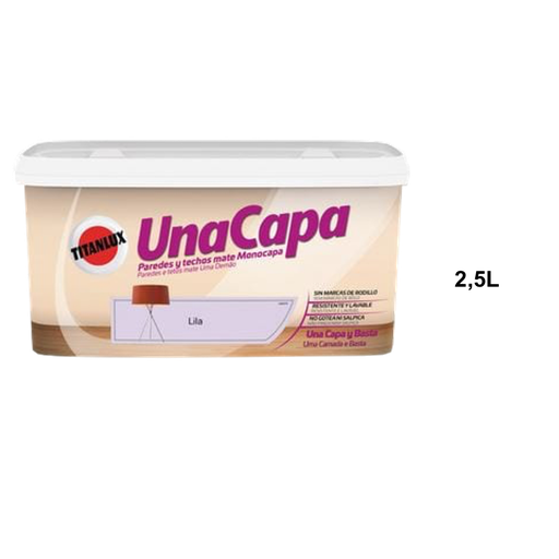 [TITAN-P415] Titan Una Capa Pintura Plástica Mate 069 2,5 L