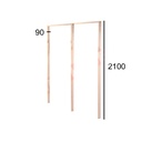 Premarco Madera Tabique 9 Puerta Doble