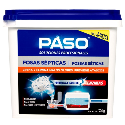 [CEYS-170] Paso Fosa Septica 16 pastillas  Ref: 705018