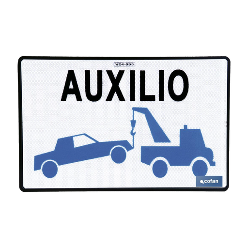 [COFAN-061] Placa V-24 Grúa de Servicio 220x340  Ref: 199 020
