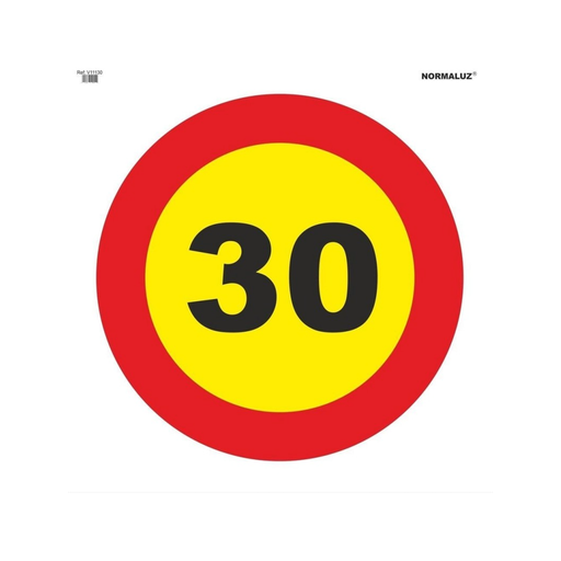 [NOR-07] Señal Bolsa Textil Velocidad Máxima 30  Ref: V11130