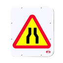 Señal metálica estrechamiento de calzada Ref: REF. 008