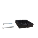 Abrazadera Biblock Negra 60x40