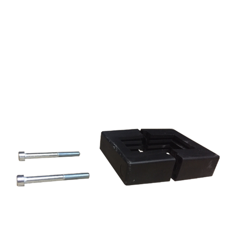 [CIERRE-17] Abrazadera Biblock Negra 60x40