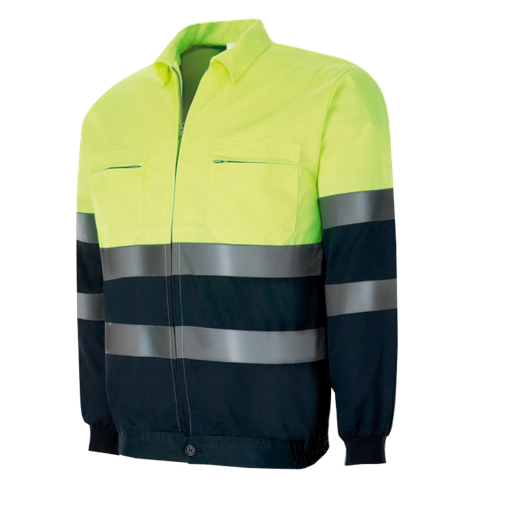 [MPL-P95] Cazadora alta visibilidad amarillo/azul Ref. 388CFXYFA