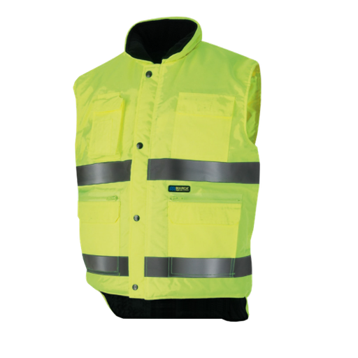 [MPL-P117] Chaleco Multibolsillos Alta Visibilidad Amarillo Ref. 288VMFYF