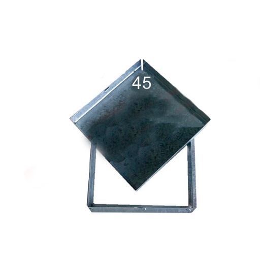 [DAKO-P25] Tapa Embaldosar Reversible Acero Galvanizado