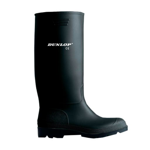 [380PPNE] Bota Agua Caña Alta Negra Dunlop Ref. 380PPNE