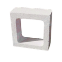 Celosía Ventana Blanca 8x20x20