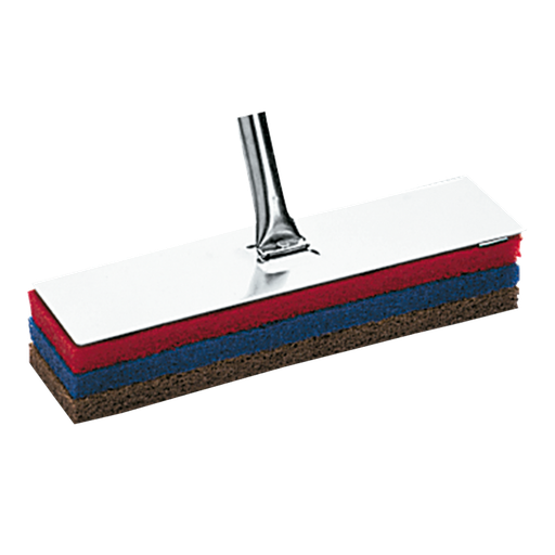 [RUB-522] Lámina con mango  + 3 estropajos  Ref: 20910