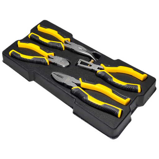 [STAN-435] Juego 4 Alicates Amarillo Ref. STMT1-74179