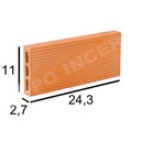 Rasilla 24,3x11x2,7 Zaratan