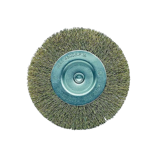 [BELLO-P122] Cepillo Circular acero latonado  Ref: 50807-75