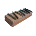 Carril Nº 36 Dentado Basto 200x70x37 mm Ref.SZ-01336