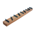 Carril Nº 38 Liso 275x30x17 mm Ref.SZ-01338