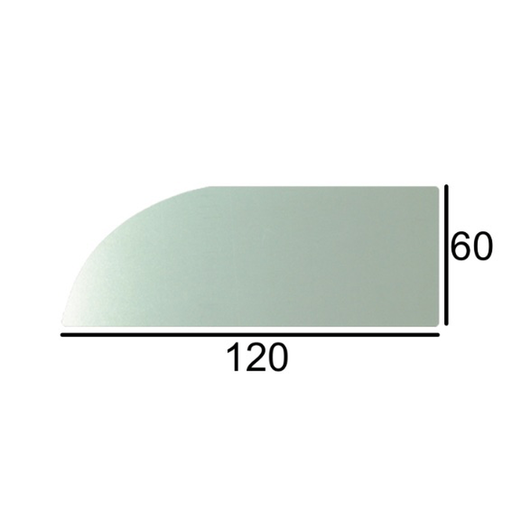 [MD-026] Cuchilla Inox 120x60 mm Curva Grande Ref.SZ-01288