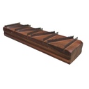 Carril Nº 37 Dentado Basto 275x70x37 mm Ref.SZ-01337