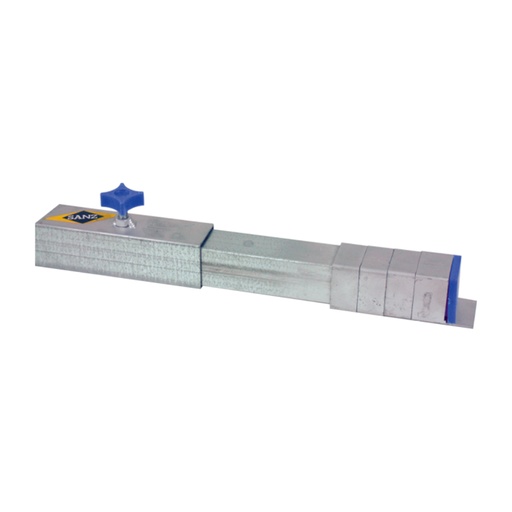 [MD-P085] Regla Pestaña Galvanizada