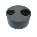 Tapón PVC reducción doble