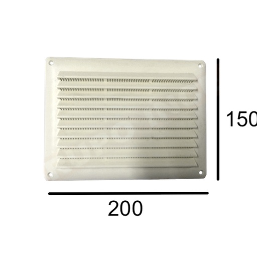 [DAKO-20] Rejilla plástico + red 150x200 